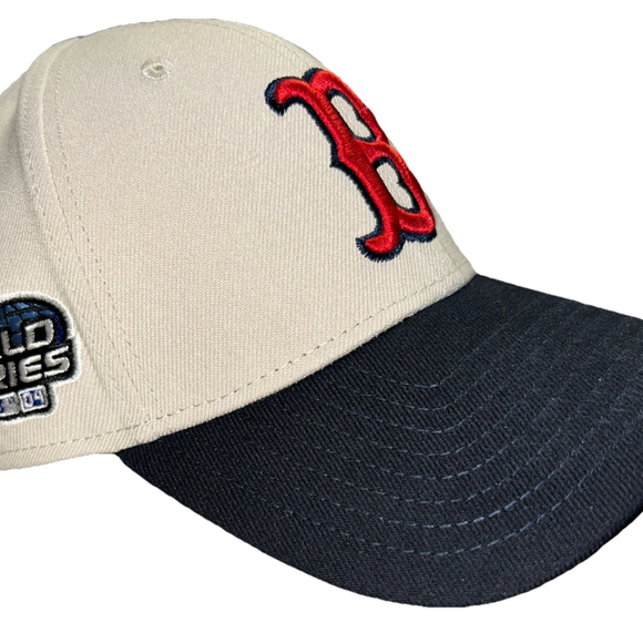 Boston Red Sox 39 Thirty NewEra Baseball Cap Embroidered Patch/Numbers 2004 - Picture 1 of 5